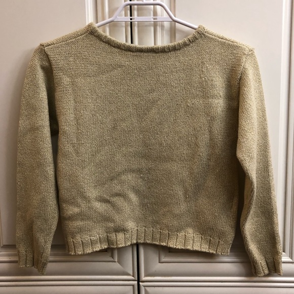 Mexx girls youth gold sweater - Picture 2 of 9